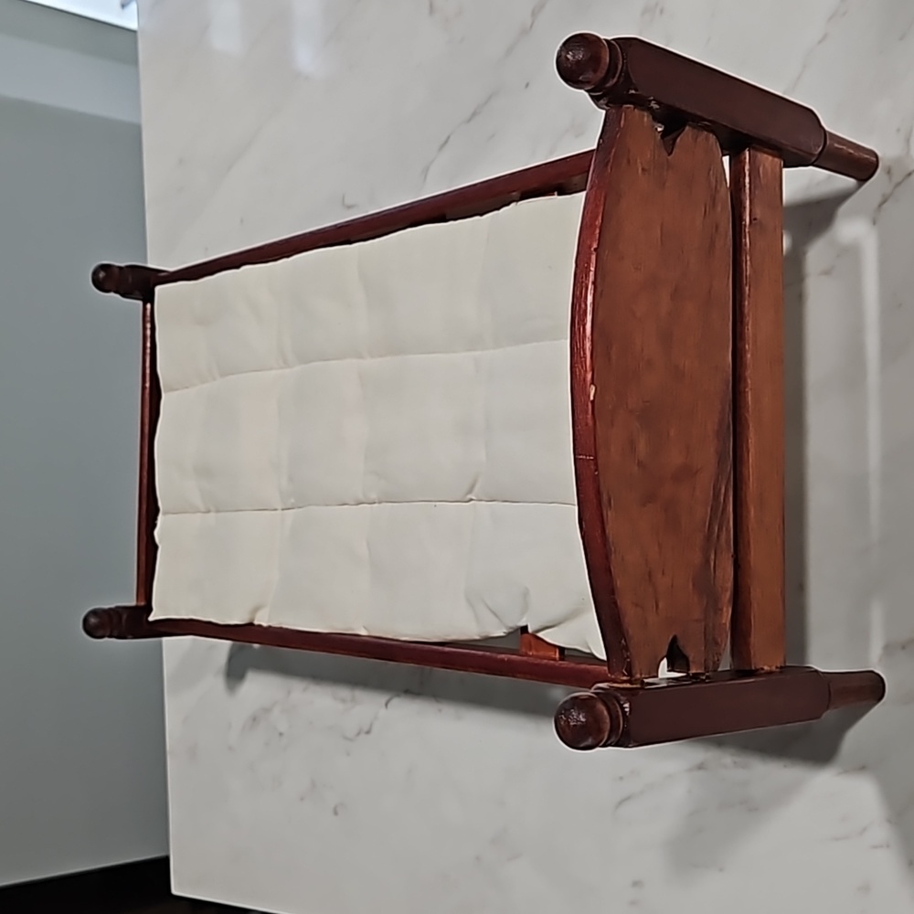 Vintage doll bed